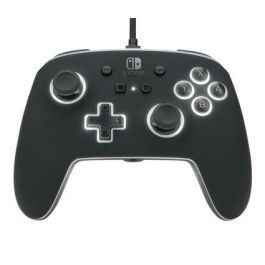 Power A Mando con Cable Mejorado 1510925-01 Spectra LED para Nintendo Switch y Switch OLED, Control con 8 Colores Brillantes y 2 Efectos LED, Botones Asignables