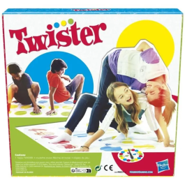 Hasbro Gaming Twister 98831 Juego de Equilibrio Idioma Francés