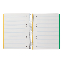 Liderpapel Cuaderno Espiral A5 Micro Witty Tapa Dura 120 Hojas 90gr Rayas Horizontales 8mm Colores Surtidos