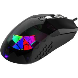 INCA IMG-355GX Ratón Gaming 7200 DPI RGB 6 Botones USB Negro