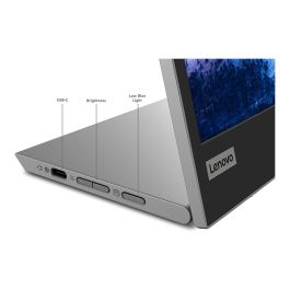 Lenovo L15 - Monitor portátil 39,6 cm / 15.6" Full HD (1920x1080), IPS, 60Hz, 6ms, Luz Azul Baja, USB-C con Power Delivery 65W, Negro/Gris