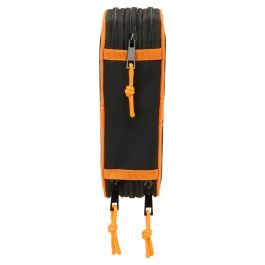 Safta Plumier Escolar Triple Cremallera 37 Piezas Naruto 195x125x55 mm