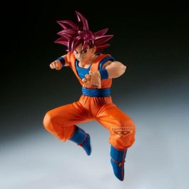 Banpresto BP29200P Figura Goku Super Saiyan God Dragon Ball Super Match Makers 12cm Coleccionable Oficial PVC y ABS
