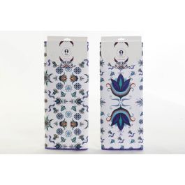 DKD Home Decor Tapete Decorativo Tradicional Azulejos Retro Azul y Blanco Microfibra de Poliéster 50x38x0.5 cm (12 Unidades) Precio: 21.54042. SKU: B1H4FP2EQ7