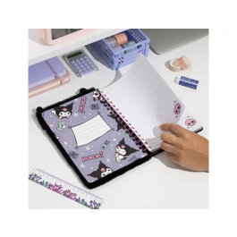 PALADONE Cuaderno A5 Fluffy Kuromi Hello Kitty