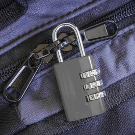 Jet Lag Candado Con Combinación de 3 Ruedas para Maletas y Taquillas