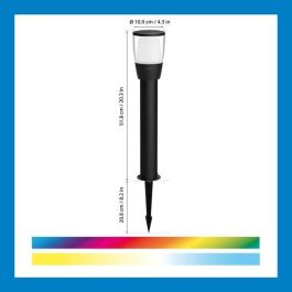 Wiz ELPAS WIZ1708426428723 Kit de inicio de terminal conectado para exteriores de 12 V, Molinos de viento, LED integrado, Aluminio Negro