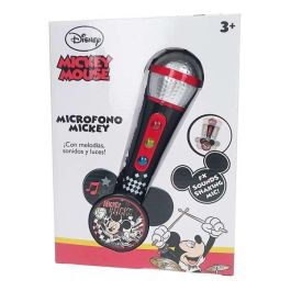 Micro de mano con amplificador y ritmos mickey