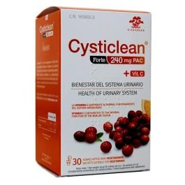 Cysticlean CYSTICLEAN FORTE | Suplemento para Salud Urinaria con Arándano Rojo, PAC 240mg y Vitamina C 80mg | 30 Sobres Precio: 23.6900004. SKU: B1B4JC6P5A