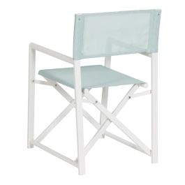 Silla Director Verde-Blanco 56 X 53 X 84 cm