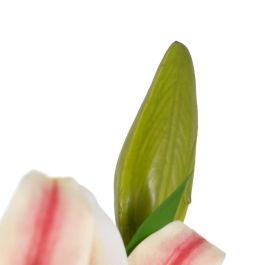 Flor Lirio Rosa Goma Decoración 59 cm