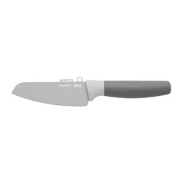 Berghoff 3950043 Cuchillo para Verduras con Pelador Gris 11 cm Recubrimiento Antiadherente Mango Contorneado Funda Protectora