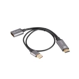 Lanberg Adaptador HDMI 2.0 a DisplayPort 1.2 4K Ultra HD 144Hz Cable 0.2m Plata Contactos Dorados Precio: 16.68999948. SKU: B1D4ZHTZVP