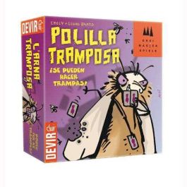 Devir Juego de Mesa La Polilla Tramposa - Juego de Cartas para Niños a Partir de 7 Años