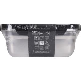 Quttin Molde de Acero para Fiambre 1.8 L, Apto para Microondas y Horno, Dimensiones 23 x 18 x 9 cm (12 Unidades)