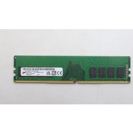 Lenovo DDR4 UDIMM memory module, 8GB capacity, 3200MHz speed, 288 pins, designed for Lenovo systems. Lenovo DDR4 UDIMM memory module, 8GB capacity, 3200MHz speed, 288 pins, designed for Lenovo systems.