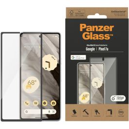 PanzerGlass Protector de Pantalla Google Pixel 7a Ultra Wide Fit