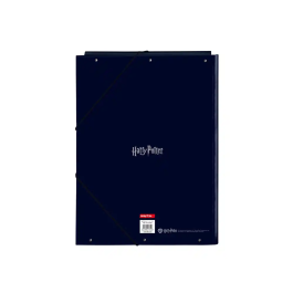 Carpeta de anillas Harry Potter Captain Azul marino A4 26 x 33.5 x 2.5 cm