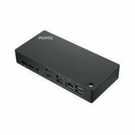 Lenovo ThinkPad Universal USB-C Dock, Estación de Acoplamiento USB 3.2 Gen 1 Type-C, Negro, Puertos HDMI y DisplayPort, Ethernet Precio: 159.78999971. SKU: S55123137