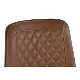 DKD Home Decor Silla Vintage Camel 52 x 85 x 48 cm (4 Unidades)