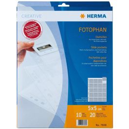 HERMA Diahüllen para Kleinbild-Dias 10 Hojas Klar/Matt