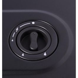 Favex Riga Calefacción Auxiliar Gas Butano Catálisis, Sistema ODS, 3000W, para 30m², con 3 niveles de potencia, Negro