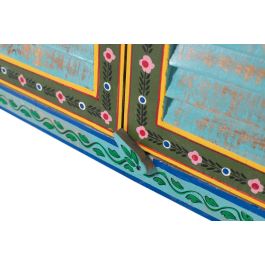 Giner Y Colomer Armario Madera de Mango Azul Arte Artista 2M Alto con Barra de Colgar