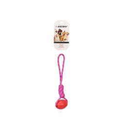 Pelota de Silicona con Cuerda 35 cm - Mascow, Colores Surtidos (24 Unidades) Pelota de Silicona con Cuerda 35 cm - Mascow, Colores Surtidos (24 Unidades)