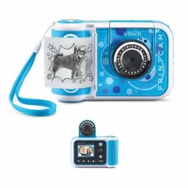 Vtech Cámara de fotos digital Kidizoom Print Cam azul con impresión instantánea, video HD y rollo de papel incluido para niños de 5 a 13 años Vtech Cámara de fotos digital Kidizoom Print Cam azul con impresión instantánea, video HD y rollo de papel incluido para niños de 5 a 13 años