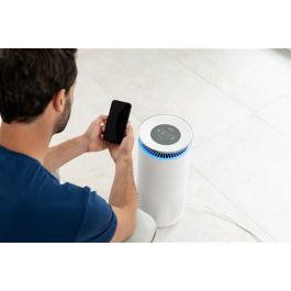 Beurer LR-400 Purificador de Aire con Bluetooth y Wifi para Habitaciones hasta 68m2, Filtro HEPA 99.95%, Sensor PM 2.5, Elimina Polvo, Olores, Pelo Animal, Polen y Bacterias