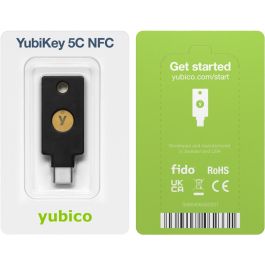 YUBICO YubiKey 5C NFC - Clave de Seguridad USB-C