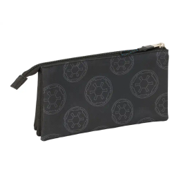 Portatodo Triple Star Wars Rebellion Negro 22 x 12 x 3 cm