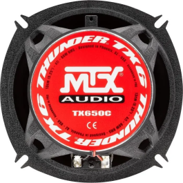 Mtx Audio TX650C Altavoces Coaxiales 2 Vías 13cm 80W RMS 4O chasis de aluminio tweeter de neodimio bobina de cúpula de seda TSV TIL