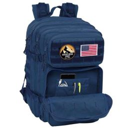 Mochila militar portatil 15,6'' safta basic "marino" 30x48x23cm Precio: 57.0031. SKU: B1HFWT9K95