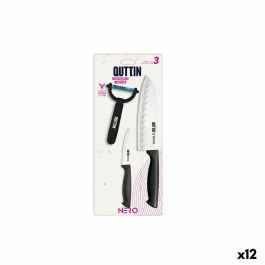 Set de Cocina Quttin Nero Negro 3 Piezas (12 Unidades) Precio: 64.73499995159999. SKU: B18W247XJQ