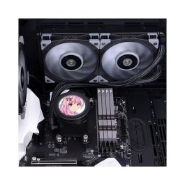 Thermaltake TOUGHLIQUID Ultra 240 All-In-One Liquid Cooler 240mm CL-W322-PL12GM-B, Sistema de Refrigeración Líquida, Radiador de Aluminio, Ventilador 12cm 2500 RPM, Iluminación RGB