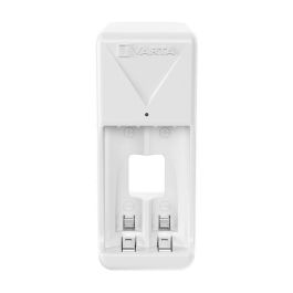 Varta Cargador de Pilas 2 AA/AAA Mini y 2xAA 2100 mAh con Protección y LED Blanco Varta Cargador de Pilas 2 AA/AAA Mini y 2xAA 2100 mAh con Protección y LED Blanco