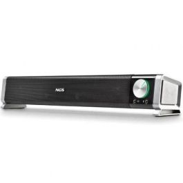 NGS SB500-BT Barra de Sonido Inalámbrica Bluetooth 20W Estéreo para PC TV Smartphone USB Jack 3.5mm Micrófono Auriculares Negra NGS SB500-BT Barra de Sonido Inalámbrica Bluetooth 20W Estéreo para PC TV Smartphone USB Jack 3.5mm Micrófono Auriculares Negra