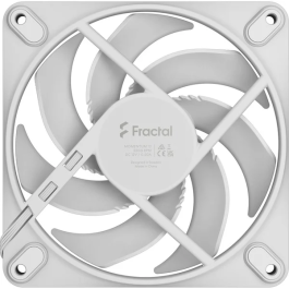 Fractal Design Ventilador Caja Momentum 12 White FD-F-MO1-1202 - 120x120x25 mm, 2200 rpm, 31.3 dB, LCP