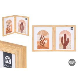 Portafoto Doble Efecto Bambu 20X25 Giftdecor (12 Unidades) Precio: 51.68999968. SKU: B1BZSS9Y96