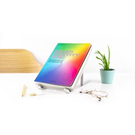 Tooq Soporte Base Elevador Portátil para Tablets, Diseño Plegable, 7 Niveles de Ajuste, Compatible con Portátiles 11-15 Pulgadas