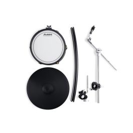 ALESIS Strata Club - Pack Expansión con Pad de Malla Doble Zona de 12" y Plato ARC 360 de 16" Triple Zona para Batería Electrónica
