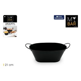 Inde Cubo Metal Rectangular con Asa Metal Black 21 cm x 13 cm x 10,2 cm (18 Unidades) Precio: 31.89000012. SKU: B1AYR4HXLJ