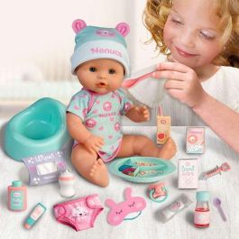 Famosa Nenuco Todo para mi Nenuco Muñeco 35 cm con Accesorios para Niños y Niñas