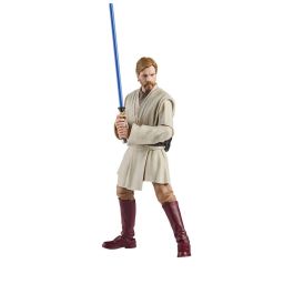 Hasbro Figura Obi-Wan Kenobi Star Wars: La venganza de los Sith The Black Series 15cm Articulada con Sable de Luz