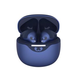 Fresh 'n Rebel Auriculares Inalámbricos Twins Blaze Azul Intenso con Micrófonos ENC, Bluetooth Multipunto y 32h de Batería