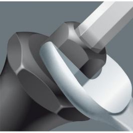 Wera 932/6 Kraftform Juego Destornilladores 6 Piezas con Puntas Phillips y Ranura, Mango Ergonómico