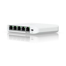 Ubiquiti USW-Flex-2.5G-5 - Switch Gestionado UniFi Flex Mini, 5 Puertos 2.5G Ethernet, PoE, Escritorio