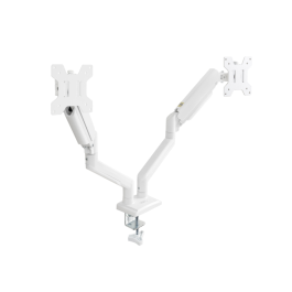 TooQ Soporte de Mesa para 2 Monitores DB1434TNR-W Giratorio Inclinable Blanco para Pantallas de 13" a 34" hasta 10kg por Brazo Precio: 44.5000006. SKU: B1HGBERGTG