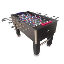 Futbolín salon (negro)- jugadores piernas abiertas 140 x 74 x 88 cm Precio: 406.49999973. SKU: B19TLN4DTT